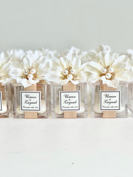 5 pcs Wedding Favors, Favors, Favors Boxes, Wedding Favors for Guests, Ivory wedding, Party Favors, Beige Wedding, Custom Favors, Sweet 16