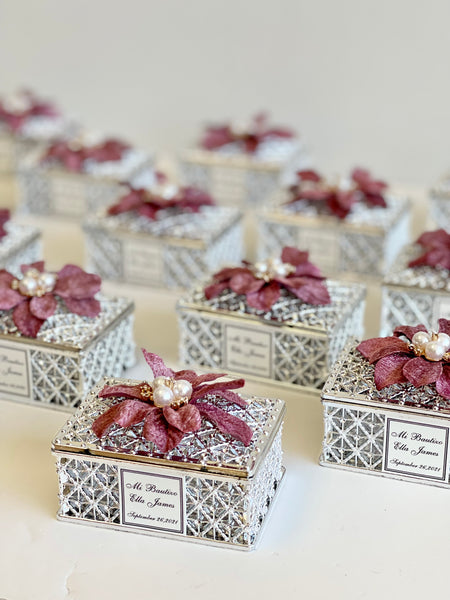 5 pcs Wedding Favors Boxes, Favors Boxes, Wedding Favors for Guests, Party Favors, Custom Favors