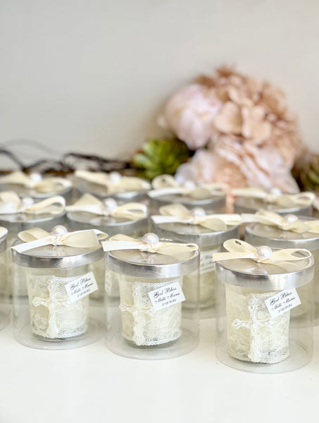 10 pcs Baptism Candle Gifts, Personalized Baptism Favors, Thank You Gifts, Baby Shower Favors, Custom Favors, Party Favors, Baby Girl