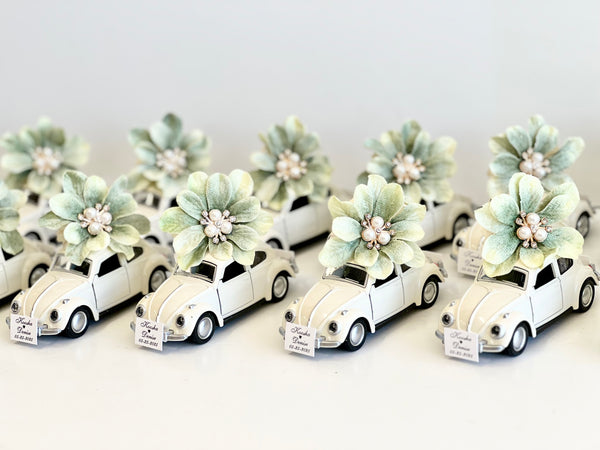 Car Wedding Favors, Vintage Car Favors, Wedding Favors for Guests, Baby Shower Party Favors, Custom Sweet 15 Favors, Bachelorette Favors