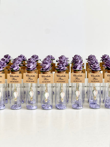 5 pcs Baptism Favors, Favors, Hot Air Balloon Favors, Balloon Favors, Custom Favors, Party Favors, Blue Favors, Baby shower Favors, Baby Boy