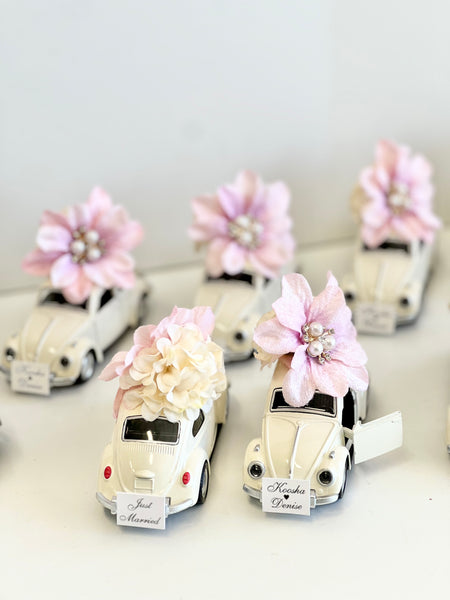 Car Wedding Favors, Vintage Car Favors, Wedding Favors for Guests, Baby Shower Party Favors, Custom Sweet 15 Favors, Bachelorette Favors