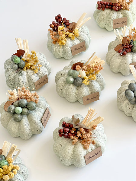 10 pcs Pumpkin Favors for Guests, Baby Shower Gifts, Fall Party Pumpkin Gifts, Wedding Rustic Favors, Thanksgiving Favors, Thank You Gifts