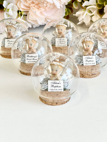 6 pcs Baptism Gift, Baptism Favors, Favors for Guests, Baby Shower Favors, Custom Favors, Favors, Angel Favors, Party Favors, Baby Girl