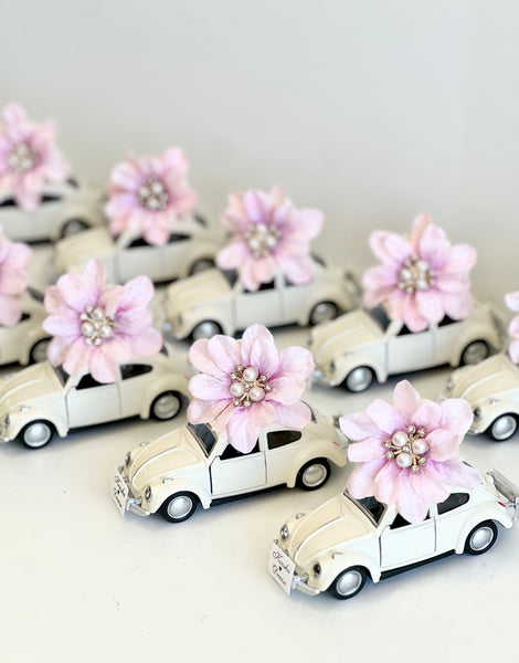 Car Wedding Favors, Vintage Car Favors, Wedding Favors for Guests, Baby Shower Party Favors, Custom Sweet 15 Favors, Bachelorette Favors