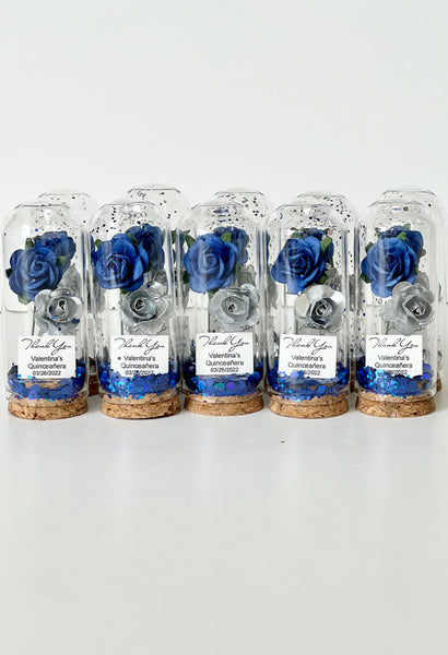 10 pcs Wedding Favors – Custom Glass Dome Cloche Favors, Beauty and the Beast Party Favors for Guests