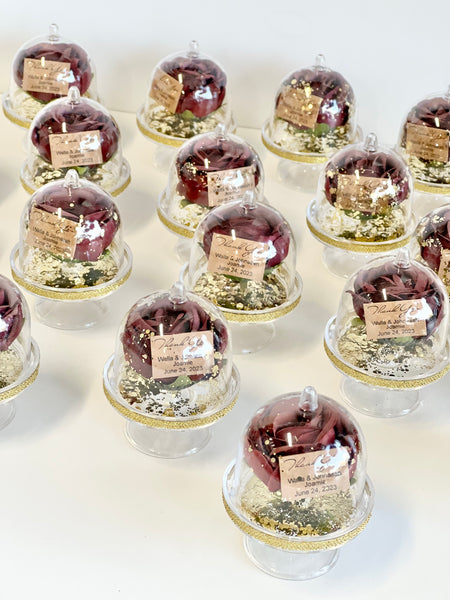 10 pcs Luxury Wedding Favors – Custom Dome Favors, Engagement, Baptism, and Party Favors for Guests