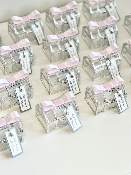 5 pcs Wedding Favors, Favors Boxes, Wedding Favors for Guests, Party Favors, Light Pink Favors, Custom Favors, Emerald Wedding