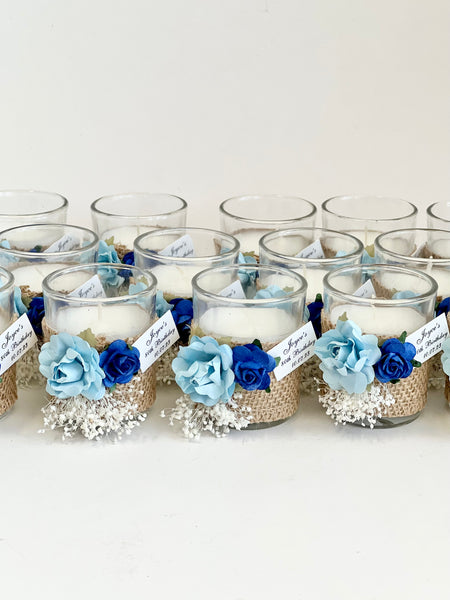 10 pcs Custom Candle Wedding Favors – Personalized Luxury Boho Party Candle Gifts for Guests, Bulk Home Decor