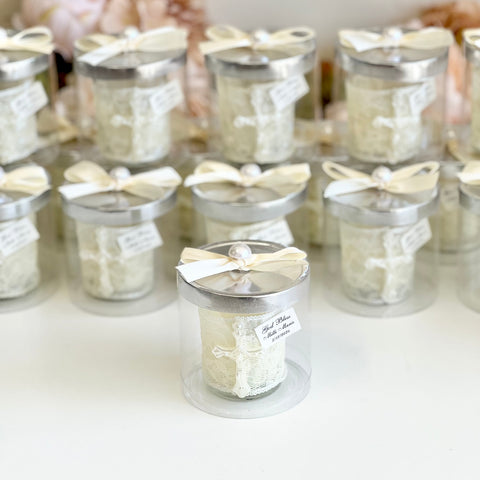 10 pcs Baptism Candle Gifts, Personalized Baptism Favors, Thank You Gifts, Baby Shower Favors, Custom Favors, Party Favors, Baby Girl