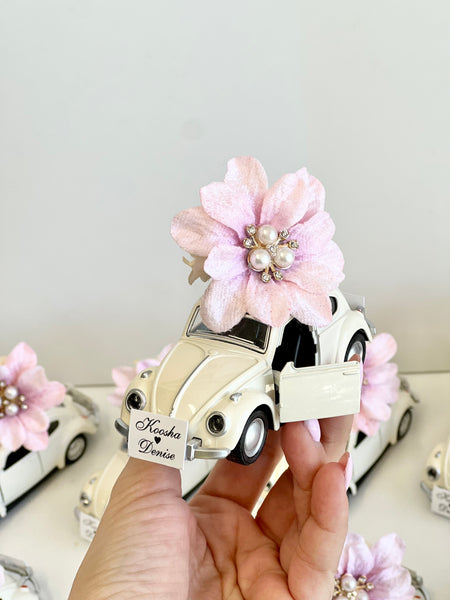 Car Wedding Favors, Vintage Car Favors, Wedding Favors for Guests, Baby Shower Party Favors, Custom Sweet 15 Favors, Bachelorette Favors