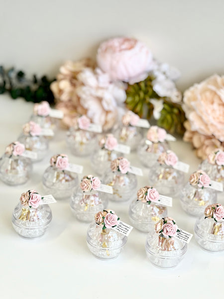 10 pcs Baptism Favors, Christening Favors, Rosary Favor Boxes, Personalized First Communion Souvenirs, Custom Baptism Gifts