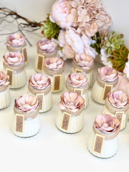 Custom Candle Wedding Favors for Guests, Personalized Party Candle Favors, Bulk Candle Favors, Decorative Candles for Home, Customizable Wedding Favors
