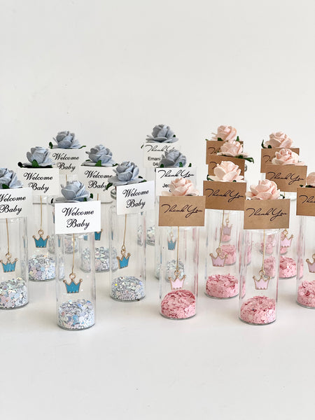 5 pcs Crown Baby Shower Favors, Custom Crown Favors, Disney Party Favors, Personalized, Little Prince Gifts, 1st Birthday Baby Boy Favors