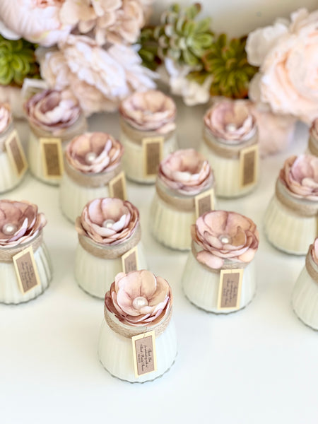 Custom Candle Wedding Favors for Guests, Personalized Party Candle Favors, Bulk Candle Favors, Decorative Candles for Home, Customizable Wedding Favors