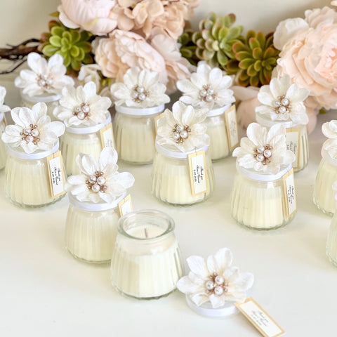 Custom Candle Wedding Favors for Guests, Personalized Party Candle Favors, Bulk Candle Favors, Decorative Candles for Home, Customizable Wedding Favors