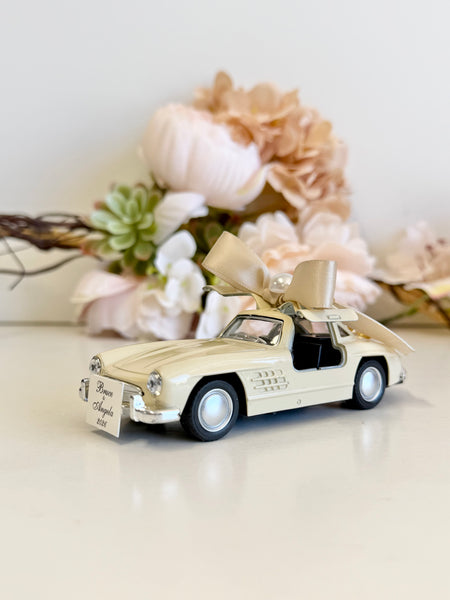 Vintage Elegance Car Wedding Favors with Rings, Retro Car Favors, Personalized Favors for Guests, Luxury Custom Favors, Bachelorette Favors