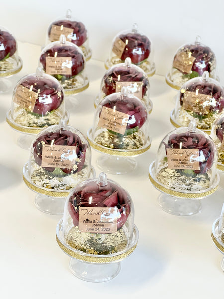 10 pcs Luxury Wedding Favors – Custom Dome Favors, Engagement, Baptism, and Party Favors for Guests