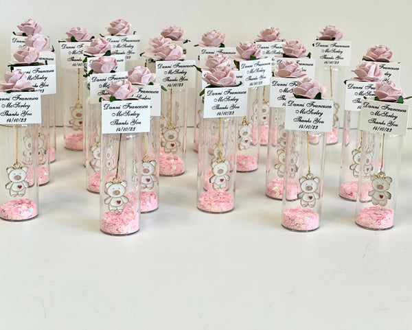 5 pcs Baptism Favors, Favors, Bear Favors, Baptism Gift, Custom Favors, Party Favors, Baby shower Favors,1st Birthday Favors, Welcome Baby