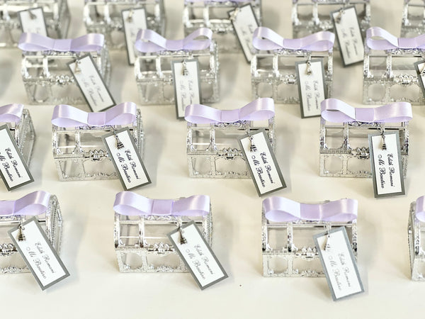 5 pcs Wedding Favors, Favors Boxes, Wedding Favors for Guests, Party Favors, Lavender Favors, Custom Favors, Emerald Wedding