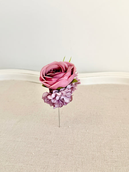 Wedding Corsages, Prom Corsage, Wrist Corsage, Rustic Dusty Rose Corsage, Mauve Wrist Corsage, Bridesmaids Corsage, Bridal Bracelets