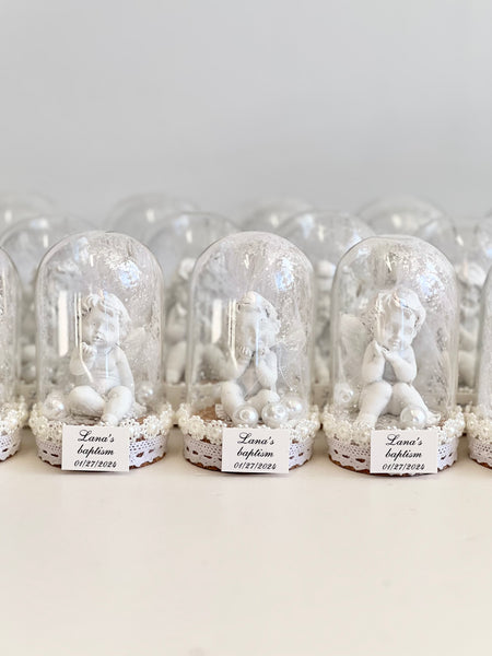 6 pcs Baptism Gift, Baptism Favors, Favors for Guests, Baby Shower Favors, Custom Favors, Favors, Angel Favors, Party Favors, Baby Girl