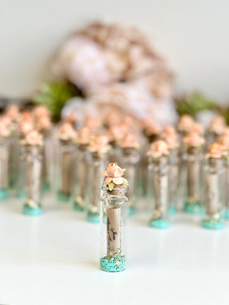 10 pcs Wedding favors for beach, Wedding gift for guest, Beach favors, Wedding favors, Favors, Beach party favors, Wedding message in a bottle