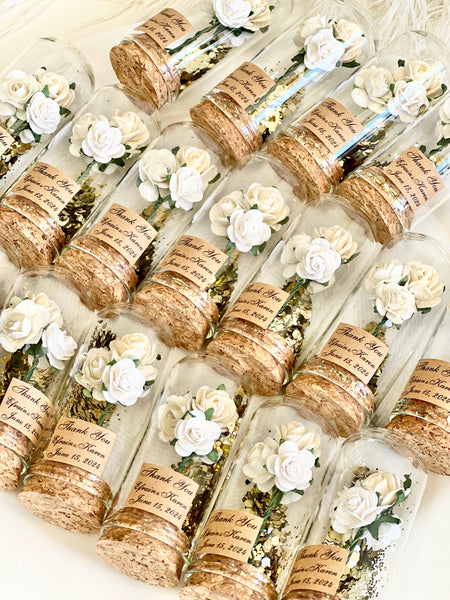 10 pcs Wedding Favors – Custom Glass Dome Cloche Favors, Beauty and the Beast Party Favors for Guests