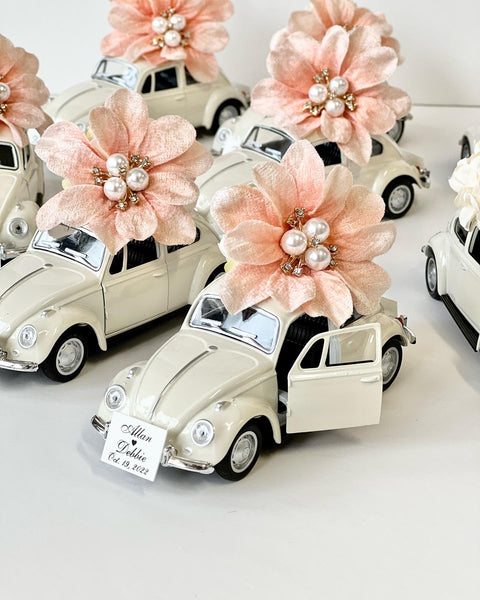 Car Wedding Favors, Vintage Car Favors, Wedding Favors for Guests, Baby Shower Party Favors, Custom Sweet 15 Favors, Bachelorette Favors