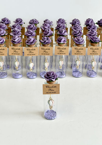 5 pcs Baptism Favors, Favors, Hot Air Balloon Favors, Balloon Favors, Custom Favors, Party Favors, Blue Favors, Baby shower Favors, Baby Boy