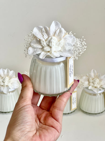Baptism Candle Favors, Personalized Baptism Gifts, Baby Shower Favors, Custom Favors, Angel Favors, Party Favors, Baby Girl