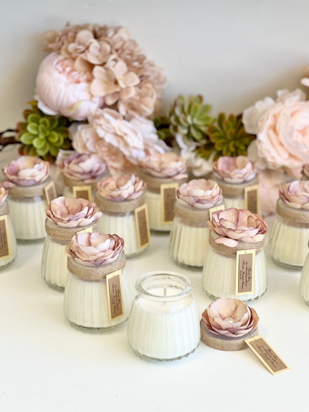 Custom Candle Wedding Favors for Guests, Personalized Party Candle Favors, Bulk Candle Favors, Decorative Candles for Home, Customizable Wedding Favors
