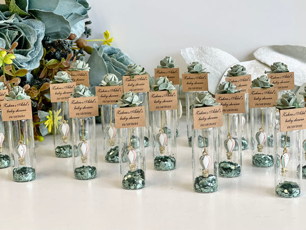 5 pcs Baptism Favors, Favors, Hot Air Balloon Favors, Balloon Favors, Custom Favors, Party Favors, Blue Favors, Baby shower Favors, Baby Boy