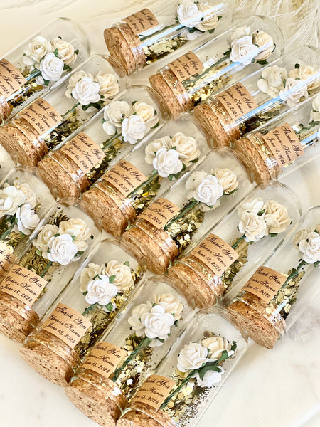 10 pcs Wedding Favors – Custom Glass Dome Cloche Favors, Beauty and the Beast Party Favors for Guests