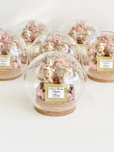 Twins Baptism Gift, Baptism Favors, Favors for Guests, Baby Shower Favors, Custom Favors, Favors, Angel Favors, Party Favors, Baby Girl