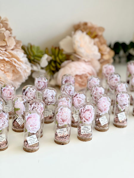 10 pcs Bulk Wedding Favors for Guests, Rose Dome Favors, Personalized Party Gifts, Beauty and the Beast Custom Favors, Rustic Favors Gifts, Boho