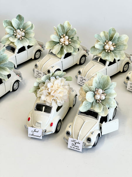 Car Wedding Favors, Vintage Car Favors, Wedding Favors for Guests, Baby Shower Party Favors, Custom Sweet 15 Favors, Bachelorette Favors