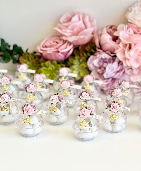 10 pcs Baptism Favors, Christening Favors, Angel Favor Boxes, Personalized First Communion Souvenirs, Custom Baptism Gifts