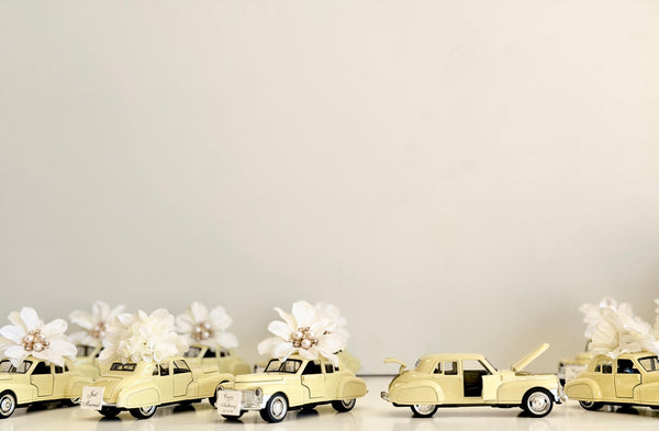 Vintage Elegance Car Wedding Favors, Retro Car Favors, Personalized Favors for Guests, Luxury Custom Favors, Bachelorette Favors