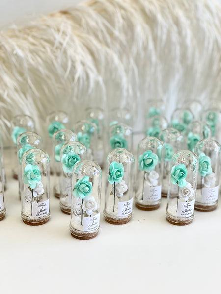 10 pcs Bulk Rose Dome Favors for Guests, Custom Wedding Favors, Personalized Party Gifts, Bachelorette Favors