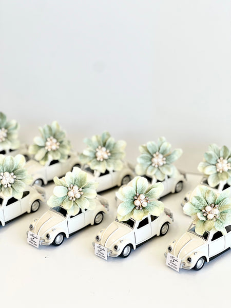Car Wedding Favors, Vintage Car Favors, Wedding Favors for Guests, Baby Shower Party Favors, Custom Sweet 15 Favors, Bachelorette Favors