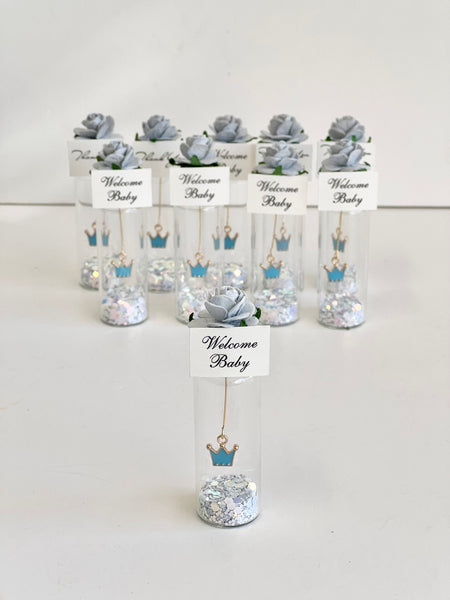 5 pcs Crown Baby Shower Favors, Custom Crown Favors, Disney Party Favors, Personalized, Little Prince Gifts, 1st Birthday Baby Boy Favors