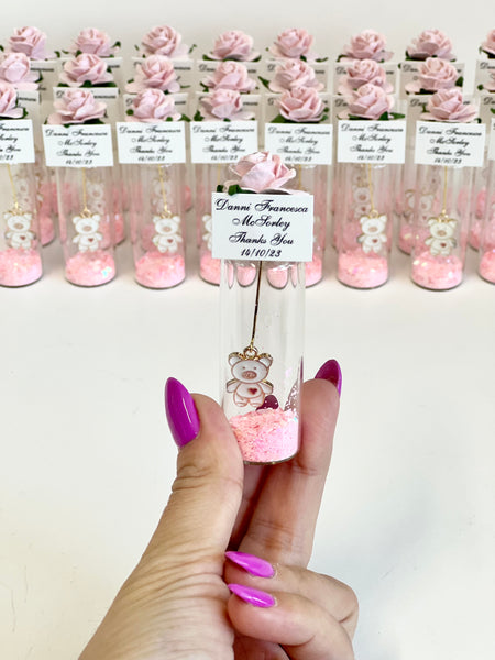 5 pcs Baptism Favors, Favors, Bear Favors, Baptism Gift, Custom Favors, Party Favors, Baby shower Favors,1st Birthday Favors, Welcome Baby