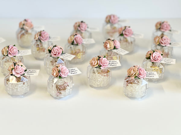10 pcs Baptism Favors, Christening Favors, Rosary Favor Boxes, Personalized First Communion Souvenirs, Custom Baptism Gifts