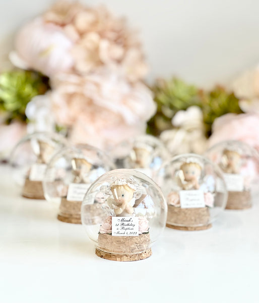 6 pcs Baptism Gift, Baptism Favors, Favors for Guests, Baby Shower Favors, Custom Favors, Favors, Angel Favors, Party Favors, Baby Girl