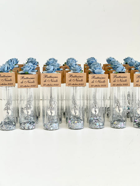 5 pcs Custom Baby Shower Favors for Guests, Baptism Favors, Footprint Favors, Footprint Charm Favors, Personalized Party Favors, Welcome Baby Gift