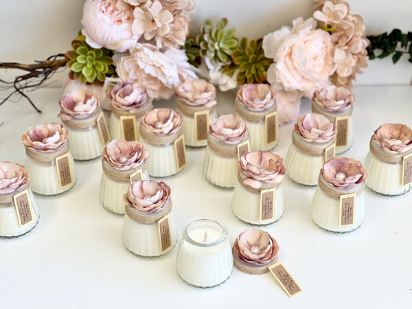 Custom Candle Wedding Favors for Guests, Personalized Party Candle Favors, Bulk Candle Favors, Decorative Candles for Home, Customizable Wedding Favors