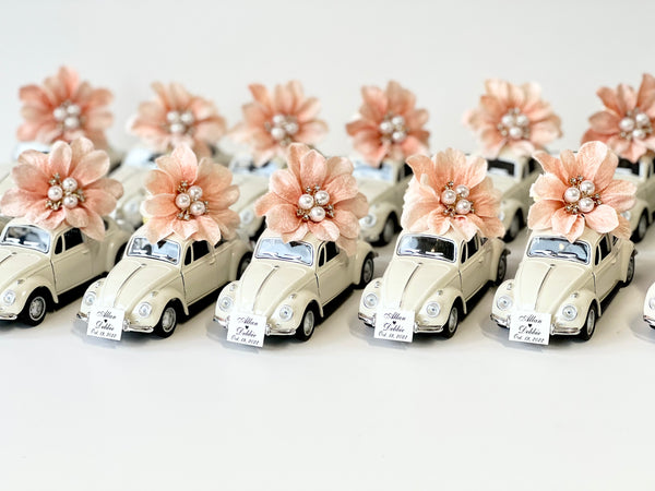 Car Wedding Favors, Vintage Car Favors, Wedding Favors for Guests, Baby Shower Party Favors, Custom Sweet 15 Favors, Bachelorette Favors
