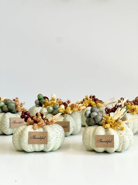 10 pcs Pumpkin Favors for Guests, Baby Shower Gifts, Fall Party Pumpkin Gifts, Wedding Rustic Favors, Thanksgiving Favors, Thank You Gifts