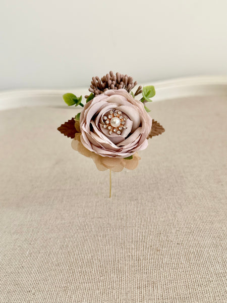 Beige Wedding Corsages Boutonniere Set, Prom Wrist Corsage, Rustic Wedding Corsage, Nude Corsage, Beige Wrist Corsage, Bridesmaids Corsage, Bridal Bracelets